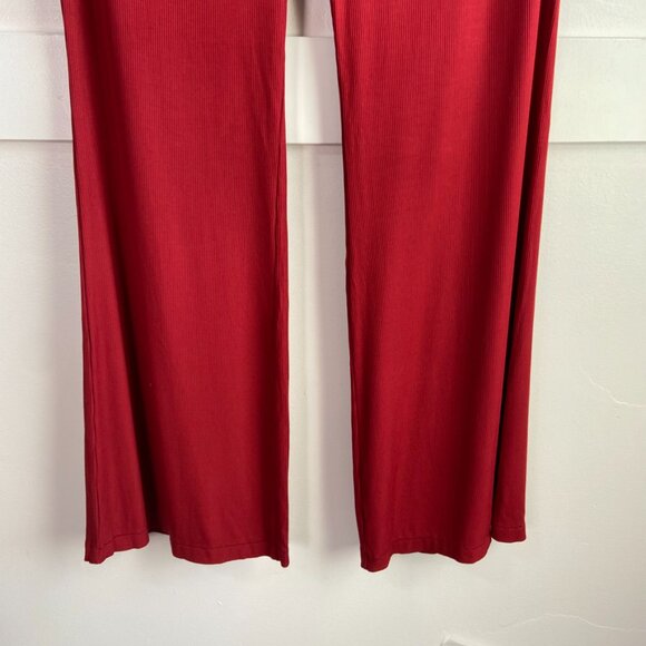 NWOT Skims Brick Red Soft Lounge Ruched Pants - Picture 11 of 13